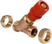Show details for Honeywell Resideo Strangabsperrventil Kombi-3-Plus ROT, mit Messmöglichkeit für den Vorlauf  V5000X0010 Picture of Honeywell Resideo Strangabsperrventil Kombi-3-Plus ROT, mit Messmöglichkeit für den Vorlauf  V5000X0010