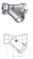 Show details for SAMSON Schmutzfänger Typ 1 NI, 1 1/2 Zoll, Typenblatt T 1010, 1062795 Picture of SAMSON Schmutzfänger Typ 1 NI, 1 1/2 Zoll, Typenblatt T 1010, 1062795