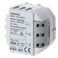 Show details for Siemens Thermoantriebaktor, schaltend, 2 x AC 24...230 V, DC 24 V, 1,5 A, Art.Nr. : 5WG1510-2KB23 Picture of Siemens Thermoantriebaktor, schaltend, 2 x AC 24...230 V, DC 24 V, 1,5 A, Art.Nr. : 5WG1510-2KB23