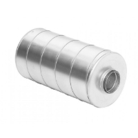 Show products in category SAFE-Schalldämpfer mit Muffen -Isolation 100mm - verzinkt Picture for category SAFE-Schalldämpfer mit Muffen -Isolation 100mm - verzinkt