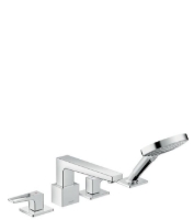 Show details for HANSGROHE Metropol 
4-Loch Wannenrandarmatur mit Bügelgriffen, 74552000 Picture of HANSGROHE Metropol 
4-Loch Wannenrandarmatur mit Bügelgriffen, 74552000