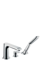 Show details for HANSGROHE Metris 3-Loch Einhebel-Wannenrandmischer,  31190000 Picture of HANSGROHE Metris 3-Loch Einhebel-Wannenrandmischer,  31190000