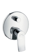 Show details for HANSGROHE Metris Einhebel-Wannenmischer Unterputz mit integrierter Sicherungskombination,  31487000 Picture of HANSGROHE Metris Einhebel-Wannenmischer Unterputz mit integrierter Sicherungskombination,  31487000