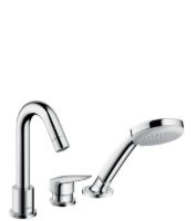 Show details for HANSGROHE Logis 3-Loch Einhebel-Wannenrandmischer,  71310000 Picture of HANSGROHE Logis 3-Loch Einhebel-Wannenrandmischer,  71310000