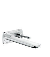Show details for HANSGROHE PuraVida Einhebel-Waschtischmischer Unterputz mit Auslauf 225 mm für Wandmontage,  15085000 Picture of HANSGROHE PuraVida Einhebel-Waschtischmischer Unterputz mit Auslauf 225 mm für Wandmontage,  15085000