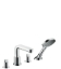 Show details for HANSGROHE Metris S 4-Loch Wannenrandarmatur mit Auslauf 171 mm,  31446000 Picture of HANSGROHE Metris S 4-Loch Wannenrandarmatur mit Auslauf 171 mm,  31446000