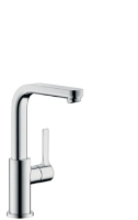 Show details for HANSGROHE Metris S Einhebel-Waschtischmischer mit Push-Open Ablaufgarnitur und Schwenkauslauf 120°,  31161000 Picture of HANSGROHE Metris S Einhebel-Waschtischmischer mit Push-Open Ablaufgarnitur und Schwenkauslauf 120°,  31161000
