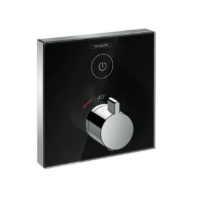 Show details for HANSGROHE ShowerSelect Glas Thermostat Unterputz für 1 Verbraucher,  15737600 Picture of HANSGROHE ShowerSelect Glas Thermostat Unterputz für 1 Verbraucher,  15737600