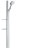 Show details for HANSGROHE Raindance Select S 120 3jet / Unica' E Brausestange 1,50 m set,  27646000 Picture of HANSGROHE Raindance Select S 120 3jet / Unica' E Brausestange 1,50 m set,  27646000