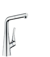 Show details for HANSGROHE M71 Metris Einhebel-Küchenmischer 320 mit Ausziehauslauf und sBox,  73812000 Picture of HANSGROHE M71 Metris Einhebel-Küchenmischer 320 mit Ausziehauslauf und sBox,  73812000