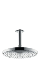 Show details for HANSGROHE Raindance Select S 240 2jet Kopfbrause mit Deckenanschluss 100 mm,  26467000 Picture of HANSGROHE Raindance Select S 240 2jet Kopfbrause mit Deckenanschluss 100 mm,  26467000