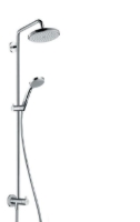 Show details for HANSGROHE Croma 220 Air 1jet Showerpipe Reno,  27224000 Picture of HANSGROHE Croma 220 Air 1jet Showerpipe Reno,  27224000