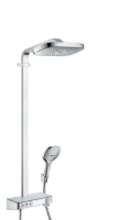 Show details for HANSGROHE Raindance Select E 300 3jet ST Showerpipe,  27127000 Picture of HANSGROHE Raindance Select E 300 3jet ST Showerpipe,  27127000