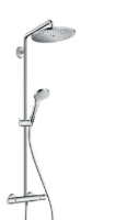 Show details for HANSGROHE Croma Select 280 Air 1jet Showerpipe,  26790000 Picture of HANSGROHE Croma Select 280 Air 1jet Showerpipe,  26790000