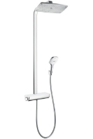 Show details for HANSGROHE Raindance Select E 360 1jet Showerpipe,  27112400 Picture of HANSGROHE Raindance Select E 360 1jet Showerpipe,  27112400