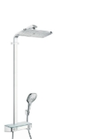 Show details for HANSGROHE Raindance Select E 360 1jet ST Showerpipe,  27288000 Picture of HANSGROHE Raindance Select E 360 1jet ST Showerpipe,  27288000