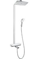 Show details for HANSGROHE Raindance Select E 360 1jet Showerpipe Wanne,  27113400 Picture of HANSGROHE Raindance Select E 360 1jet Showerpipe Wanne,  27113400