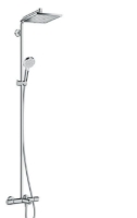 Show details for HANSGROHE Crometta E 240 Showerpipe Wanne,  27298000 Picture of HANSGROHE Crometta E 240 Showerpipe Wanne,  27298000