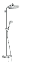 Show details for HANSGROHE Croma Select 280 Air 1jet Showerpipe Wanne,  26792000 Picture of HANSGROHE Croma Select 280 Air 1jet Showerpipe Wanne,  26792000