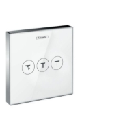 Show details for HANSGROHE ShowerSelect Glas Ventil Unterputz für 3 Verbraucher,  15736400 Picture of HANSGROHE ShowerSelect Glas Ventil Unterputz für 3 Verbraucher,  15736400