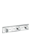Show details for HANSGROHE Fertigset Unterputz für 2 Verbraucher,  15355400 Picture of HANSGROHE Fertigset Unterputz für 2 Verbraucher,  15355400