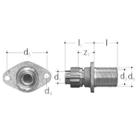 Show products in category JRG Sanipex Klemmfittings Wanddurchführung gerade Picture for category JRG Sanipex Klemmfittings Wanddurchführung gerade