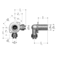 Show products in category JRG Sanipex Klemmfittings Wanddurchführung, doppel Picture for category JRG Sanipex Klemmfittings Wanddurchführung, doppel