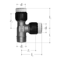 Show products in category JRG Sanipex MT Klemmfittings T-Stück mit Aussengewinde Picture for category JRG Sanipex MT Klemmfittings T-Stück mit Aussengewinde