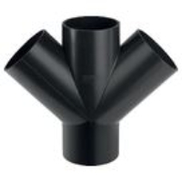 Show products in category Geberit PE Abzweig 45° zweifach Picture for category Geberit PE Abzweig 45° zweifach