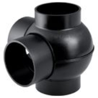 Show products in category Geberit PE Kugelabzweig 88.5° zweifach, Anschlüsse 90° versetzt Picture for category Geberit PE Kugelabzweig 88.5° zweifach, Anschlüsse 90° versetzt