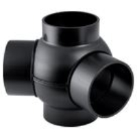 Show products in category Geberit PE Kugelabzweig 88.5° zweifach, Anschlüsse 135° versetzt Picture for category Geberit PE Kugelabzweig 88.5° zweifach, Anschlüsse 135° versetzt