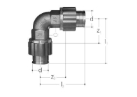 Show details for JRG Sanipex Bogen 90°,  d  (mm) :32, Art.Nr. : 5520.032 Picture of JRG Sanipex Bogen 90°,  d  (mm) :32, Art.Nr. : 5520.032