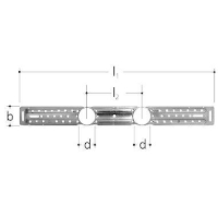Show details for JRG Sanipex Dosenhalter, doppelt, l2 500 mm  100mm, Art.Nr. : 5741.006 Picture of JRG Sanipex Dosenhalter, doppelt, l2 500 mm  100mm, Art.Nr. : 5741.006