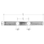 Show details for JRG Sanipex Dosenhalter, doppelt, l2 160mm,  Art.Nr. : 5741.008 Picture of JRG Sanipex Dosenhalter, doppelt, l2 160mm,  Art.Nr. : 5741.008