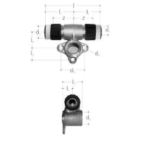 Show details for JRG Sanipex MT Armaturenanschluss, doppelt,  d-d  (mm) :20 ‐ 20, Art.Nr. : 4613.200 Picture of JRG Sanipex MT Armaturenanschluss, doppelt,  d-d  (mm) :20 ‐ 20, Art.Nr. : 4613.200