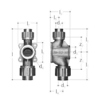 Show details for JRG Sanipex T-Stück mit Flansch, GN  (inch) :1∕2, , Art.Nr. : 5536.712 Picture of JRG Sanipex T-Stück mit Flansch, GN  (inch) :1∕2, , Art.Nr. : 5536.712