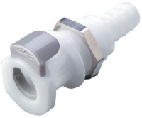 Show details for CPC Kupplungen 3/8 Hose Barb Non-Valved Panel Mount  Acetal (POM) Coupling Body - 25 Stk,  Art.Nr. : APC16006 Picture of CPC Kupplungen 3/8 Hose Barb Non-Valved Panel Mount  Acetal (POM) Coupling Body - 25 Stk,  Art.Nr. : APC16006