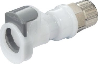 Show details for CPC Kupplungen 3/8 PTF Valved In-Line  Acetal (POM) Coupling Body with Shroud- 25 Stk,  Art.Nr. : APCD13006SH Picture of CPC Kupplungen 3/8 PTF Valved In-Line  Acetal (POM) Coupling Body with Shroud- 25 Stk,  Art.Nr. : APCD13006SH