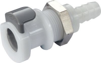 Show details for CPC Kupplungen 5/16 Hose Barb Valved Panel Mount  Acetal (POM) Coupling Body - 25 Stk,  Art.Nr. : APCD16005 Picture of CPC Kupplungen 5/16 Hose Barb Valved Panel Mount  Acetal (POM) Coupling Body - 25 Stk,  Art.Nr. : APCD16005