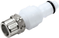 Show details for CPC Kupplungen 10mm PTF Valved In-Line  Acetal (POM) Coupling Insert- 25 Stk,  Art.Nr. : APCD200M10 Picture of CPC Kupplungen 10mm PTF Valved In-Line  Acetal (POM) Coupling Insert- 25 Stk,  Art.Nr. : APCD200M10