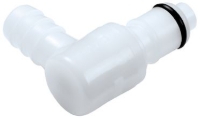 Show details for CPC Kupplungen 3/8 Hose Barb Valved Elbow  Acetal (POM) Coupling Insert- 25 Stk,  Art.Nr. : APCD23006 Picture of CPC Kupplungen 3/8 Hose Barb Valved Elbow  Acetal (POM) Coupling Insert- 25 Stk,  Art.Nr. : APCD23006