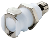 Show details for CPC Kupplungen 1/4 PTF Non-Valved Panel Mount Acetal Coupling Body- 25 Stk,  Art.Nr. : PLC12004 Picture of CPC Kupplungen 1/4 PTF Non-Valved Panel Mount Acetal Coupling Body- 25 Stk,  Art.Nr. : PLC12004