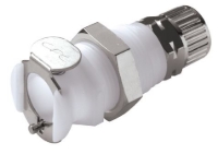 Show details for CPC Kupplungen 10mm PTF Non-Valved Panel Mount Acetal Coupling Body- 25 Stk,  Art.Nr. : PLC120M10 Picture of CPC Kupplungen 10mm PTF Non-Valved Panel Mount Acetal Coupling Body- 25 Stk,  Art.Nr. : PLC120M10