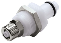 Show details for CPC Kupplungen 1/4 PTF Non-Valved Panel Mount Acetal Coupling Insert- 25 Stk,  Art.Nr. : PLC40004 Picture of CPC Kupplungen 1/4 PTF Non-Valved Panel Mount Acetal Coupling Insert- 25 Stk,  Art.Nr. : PLC40004
