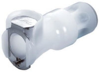 Show details for CPC Kupplungen 1/4 JG Valved In-Line Acetal Coupling Body- 25 Stk,  Art.Nr. : PLCD14004 Picture of CPC Kupplungen 1/4 JG Valved In-Line Acetal Coupling Body- 25 Stk,  Art.Nr. : PLCD14004