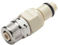 Show details for CPC Kupplungen 8mm PTF Valved In-Line Polypropylene Coupling Insert- 25 Stk,  Art.Nr. : PLCD200M812 Picture of CPC Kupplungen 8mm PTF Valved In-Line Polypropylene Coupling Insert- 25 Stk,  Art.Nr. : PLCD200M812