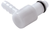Show details for CPC Kupplungen 1/4 Hose Barb Valved Elbow Acetal Coupling Insert- 25 Stk,  Art.Nr. : PLCD23004 Picture of CPC Kupplungen 1/4 Hose Barb Valved Elbow Acetal Coupling Insert- 25 Stk,  Art.Nr. : PLCD23004