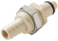 Show details for CPC Kupplungen 3/8 Hose Barb Valved Panel Mount Polypropylene Coupling Insert- 25 Stk,  Art.Nr. : PLCD4200612 Picture of CPC Kupplungen 3/8 Hose Barb Valved Panel Mount Polypropylene Coupling Insert- 25 Stk,  Art.Nr. : PLCD4200612