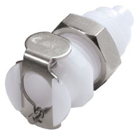 Show details for CPC Kupplungen 1/16 Hose Barb Non-Valved Panel Mount Acetal Coupling Body- 25 Stk,  Art.Nr. : PMC1601 Picture of CPC Kupplungen 1/16 Hose Barb Non-Valved Panel Mount Acetal Coupling Body- 25 Stk,  Art.Nr. : PMC1601
