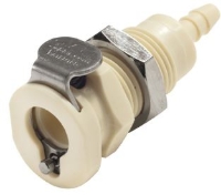 Show details for CPC Kupplungen 1/8 Hose Barb Non-Valved Panel Mount Polypropylene Coupling Body- 25 Stk,  Art.Nr. : PMC160212 Picture of CPC Kupplungen 1/8 Hose Barb Non-Valved Panel Mount Polypropylene Coupling Body- 25 Stk,  Art.Nr. : PMC160212